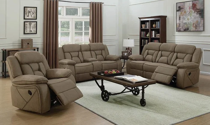 Higgins Motion Collection – Motion Sofa – Tan