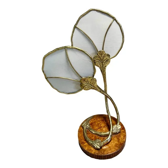 Hollywood Regency Italian Brass Desk Lamp