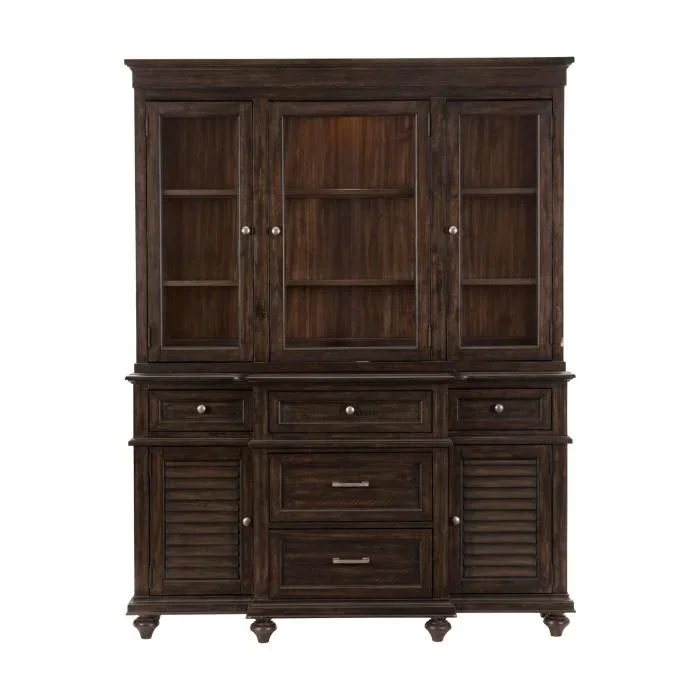 Homelegance Cardano Buffet & Hutch in Charcoal 1689-50*