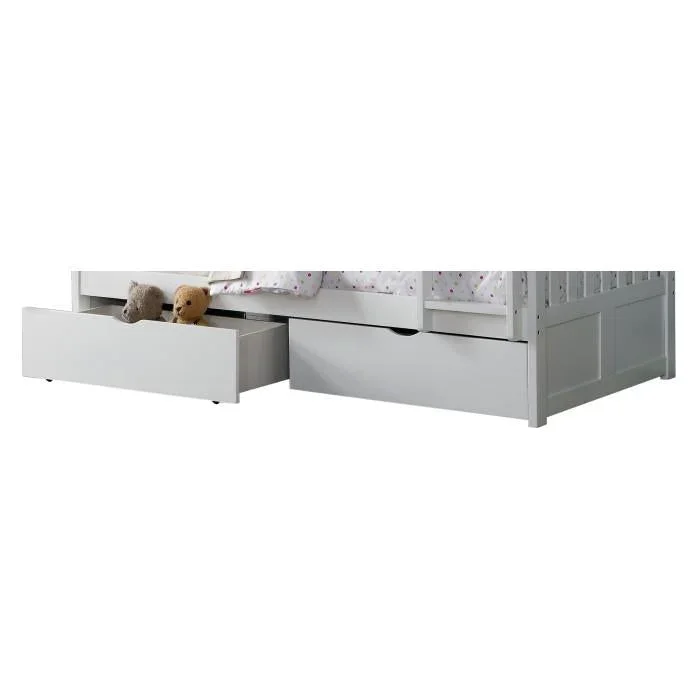 Homelegance Galen Storage Boxes in White B2053W-T