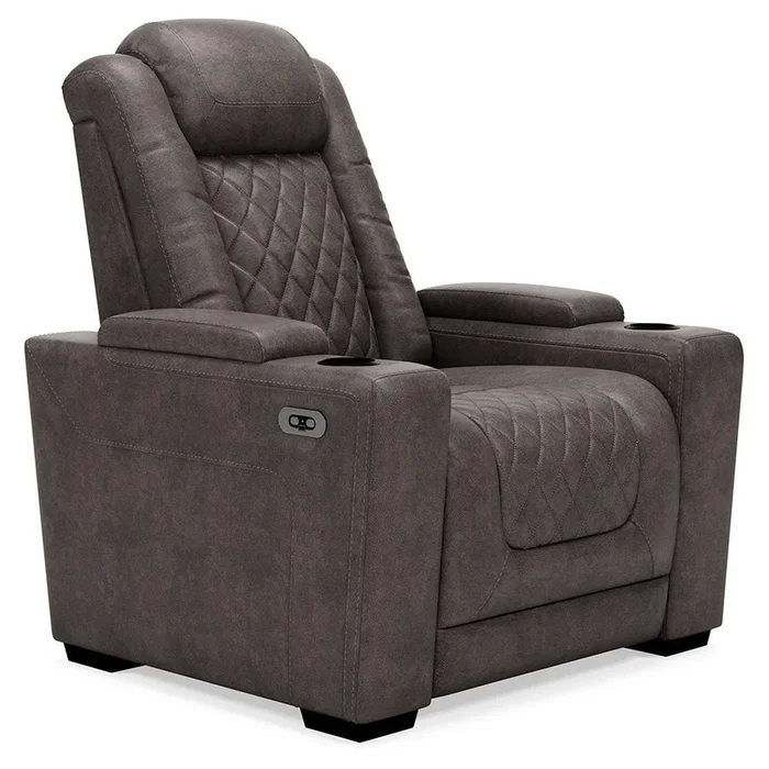 Hyllmont – Gray – Pwr Recliner/adj Headrest