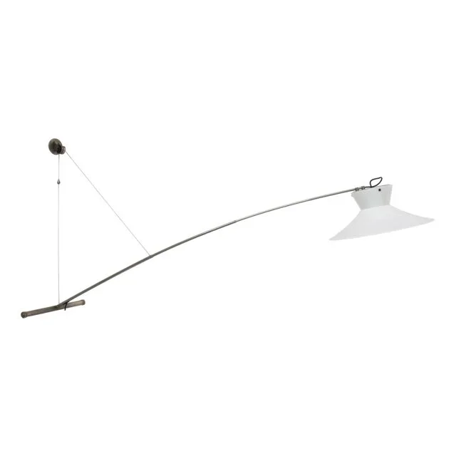 Hyper Technical Extendable Mod. Danae Wall Lamp by Tito Agnoli for Oluce, Italy, 1970s