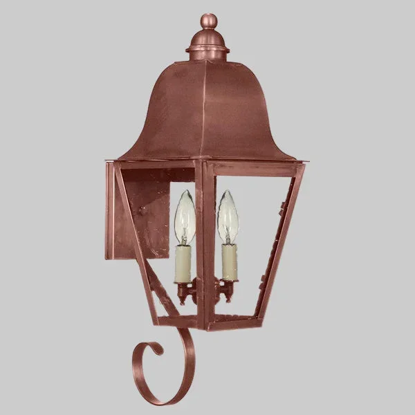 Imperial Wall Light – Small Antique Copper