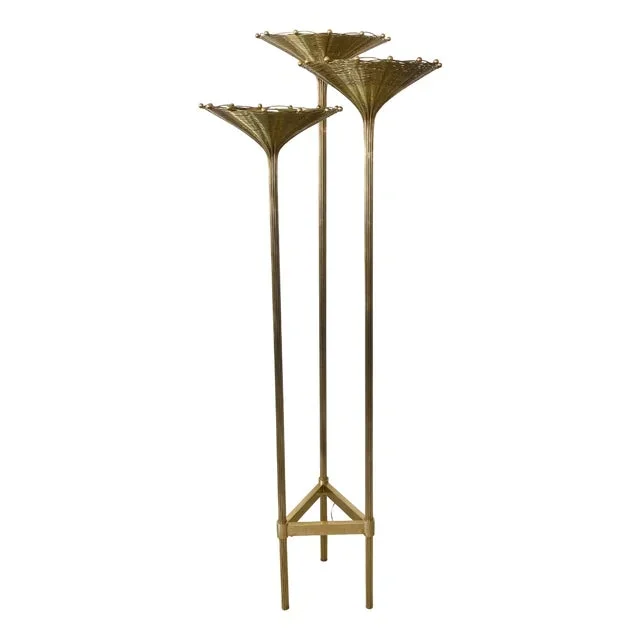 Italian Papyrus Floor Lamp by Marzio Cecchi for Studio Most / Cittone, 1970s