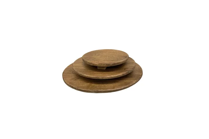 Kaidler Tray in Honey Brown, Set of 3