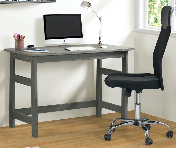 KD Desk – Gray 8543G-DESK-GRAY by Innovations at Old Brick Furniture & Mattress Co.
