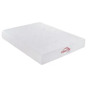 Keegan 8″ Twin Long Memory Foam Mattress White