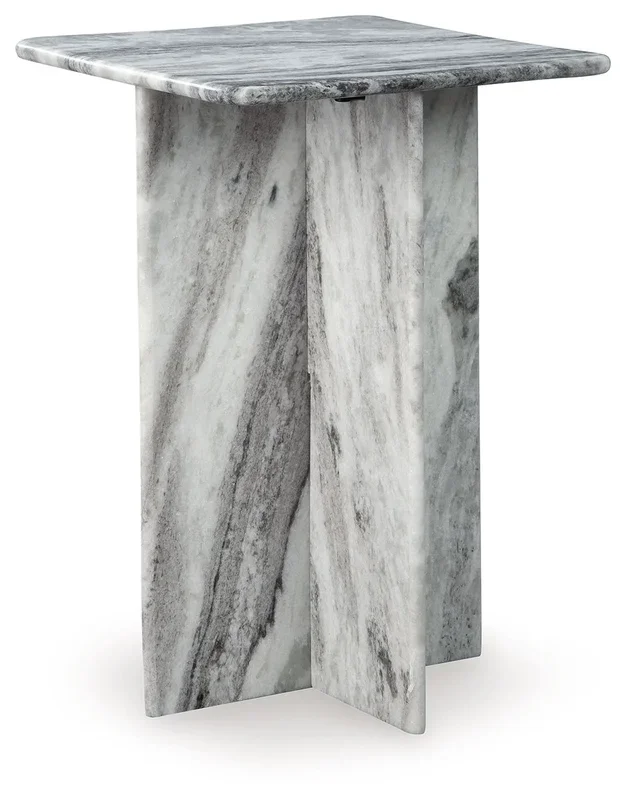 Keithwell – Square Accent Table – Gray