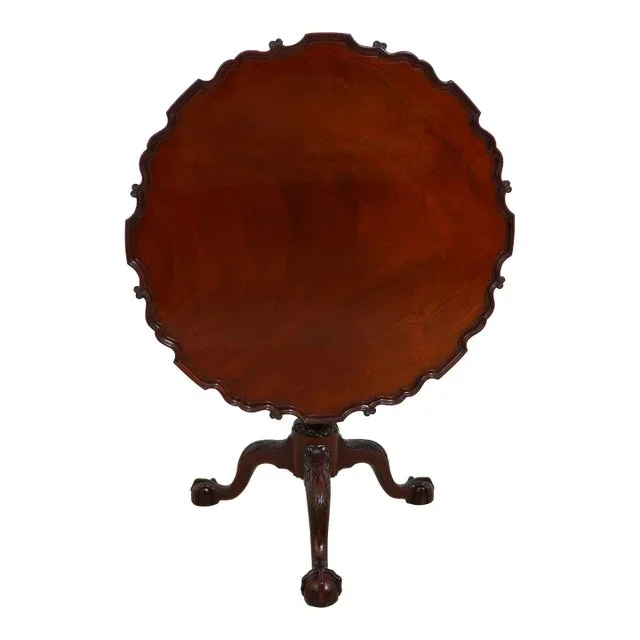 Kindel Winterthur Collection Philadelphia Mahogany Tilt Top Table