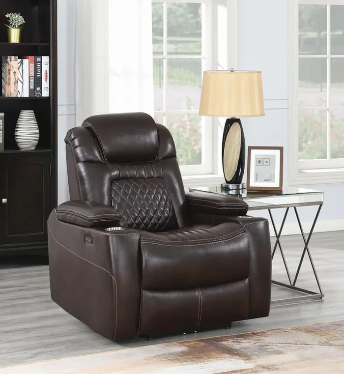 Korbach – Power Recliner – Brown