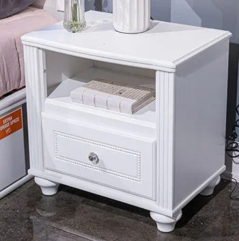 Kozlani – One Drawer Night Stand – White