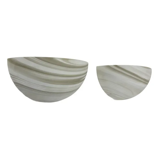 Large Vintage Carrara Wall Lamps from Peil & Puzzler, 1970s, Set of 2
