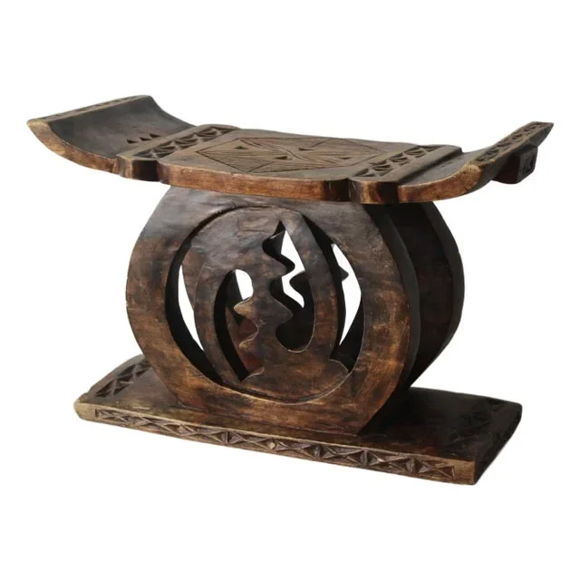 Late 20th Century Vintage African Ashanti Wisdom Stool Ghana
