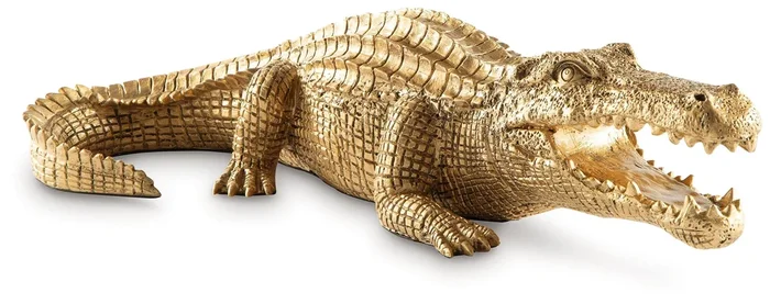 Lauretman Antique Gold Finish Sculpture