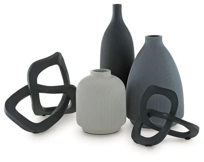 Leithick – Accessory Set (Set of 5) – Black / Tan / Gray