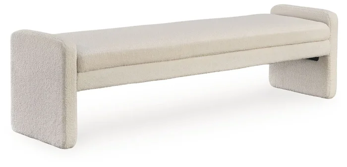 Lembertson – Accent Bench – Ecru