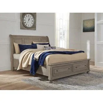 Lettner – Light Gray – King/cal King Sleigh Headboard