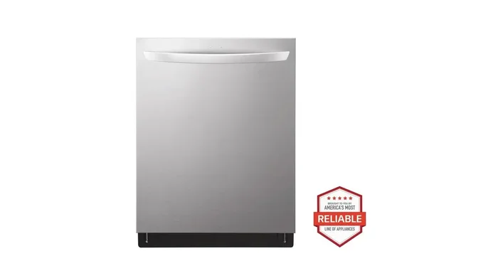 LG Smart Top Control Dishwasher with 1-Hour Wash & Dry, QuadWash Pro, TrueSteam, and Dynamic Heat Dr…