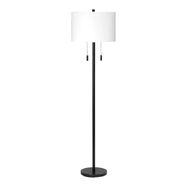 Lincoln Floor Lamp in Black