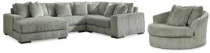 Lindyn 4-piece Sectionals With Chair