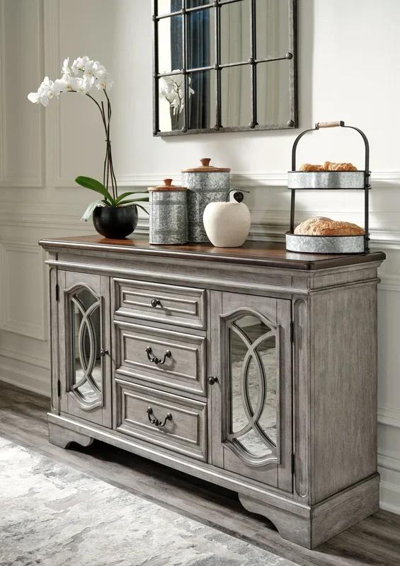 Lodenbay – Antique Gray – Dining Room Server