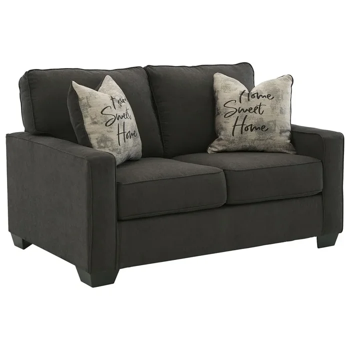 Lucina – Charcoal – Loveseat