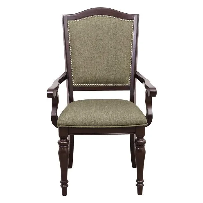 Marston Arm Chair in Dark Cherry (Set of 2)
