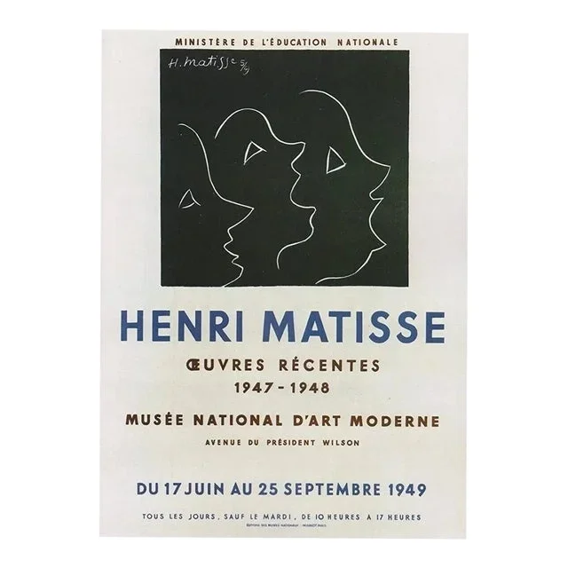Matisse Lithograph 41 Oeuvres Recentes 1959 Mourlot