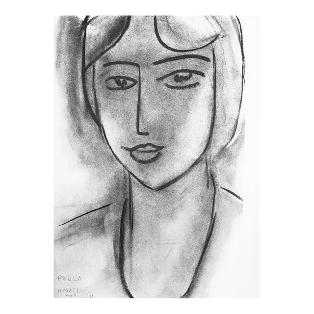 Matisse Lithograph Dm0546 Derriere Le Miroir 1952
