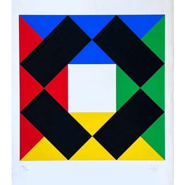 Max Bill, Untitled, 1972, Silkscreen