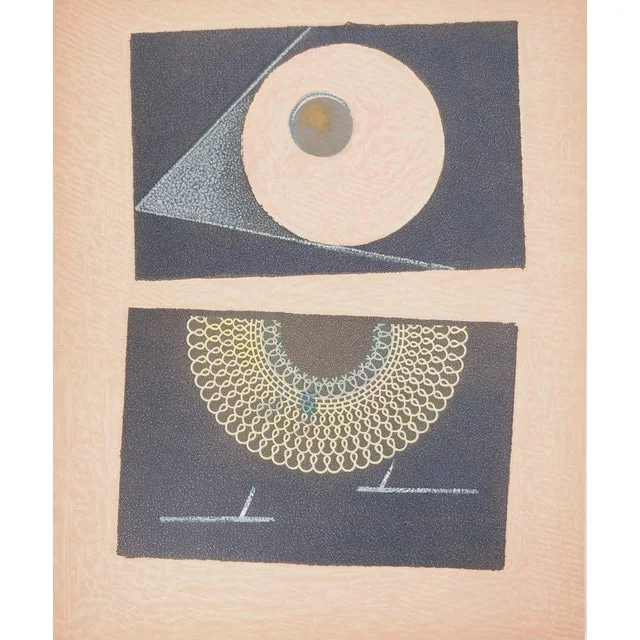 Max Ernst, Geometric Bird, Original Lithograph