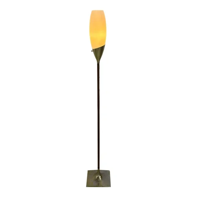 Mid Century Modern Laurel Touchier Floor Lamp