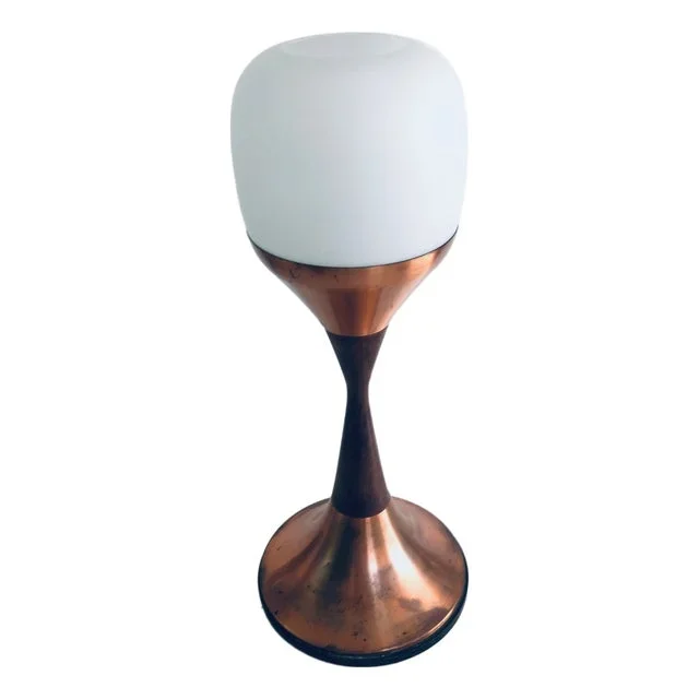 Mid-Century Modern Scandinavian Atomic Low Floor Lamp, Denmark, 1950s