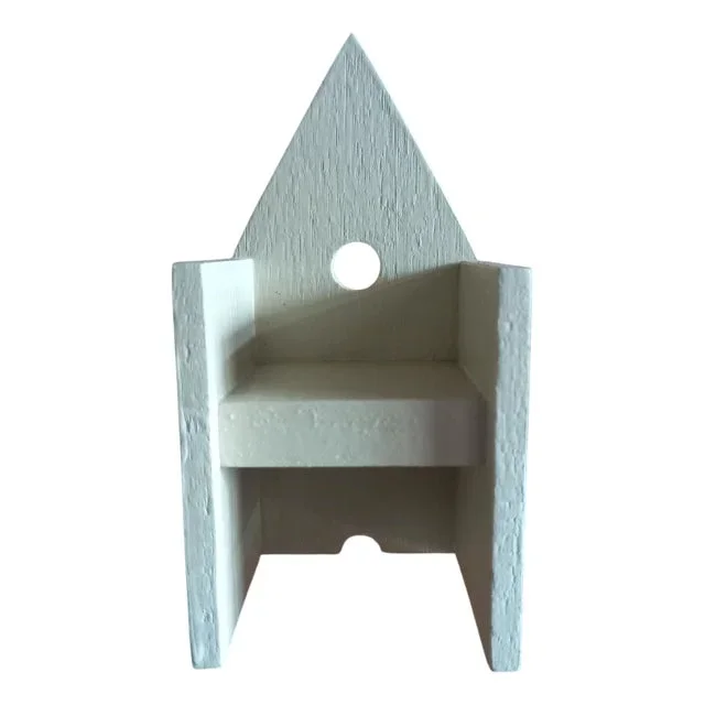 Miniature Beige Vescovina by Lanfranco Benvenuti for Meccani Arredamenti, 1985