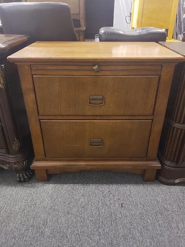 Mission Style Nightstand – Floor Model Clearance