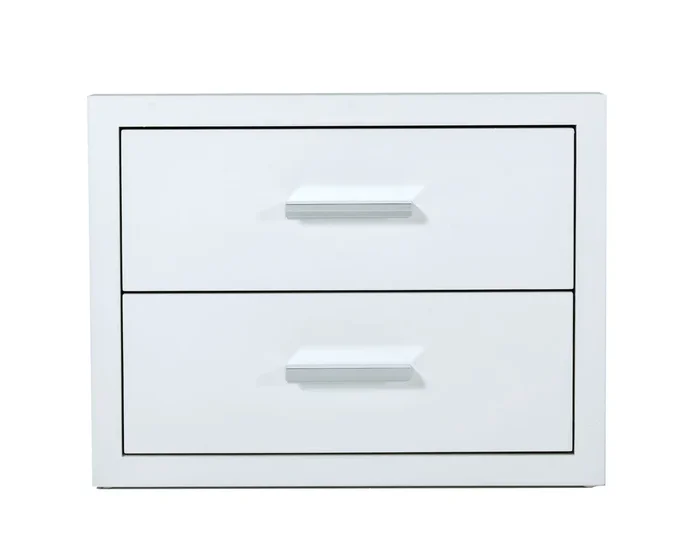 Modrest Adan Modern White Nightstand