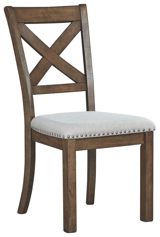 Moriville – Dining UPH Side Chair (Set of 2) – Beige