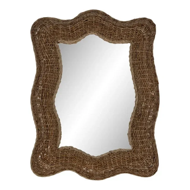 Morris Wall Mirror, Banana Leaf