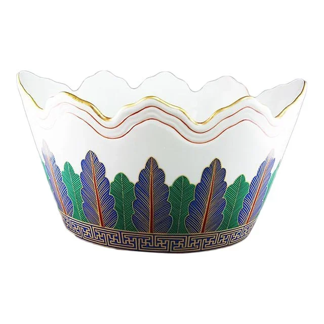 Mottahedeh Egyptian Revival-Style Cachepot