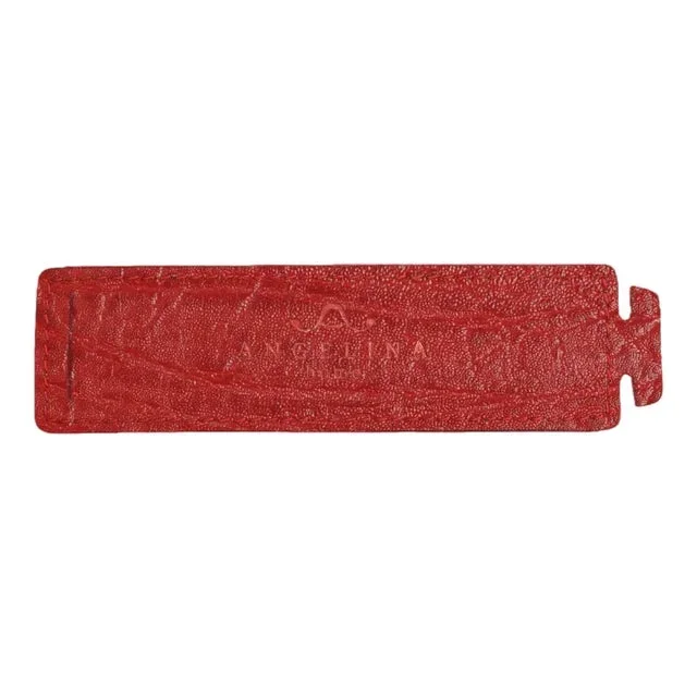 Mozambique Red Rectangular Tablemat by Vieri Saccardi & Diletta Spinelli for Angelina Home, Set of 4