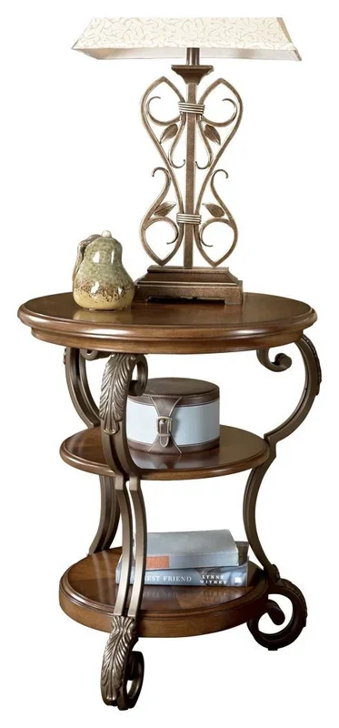 Nestor – Medium Brown – Chair Side End Table