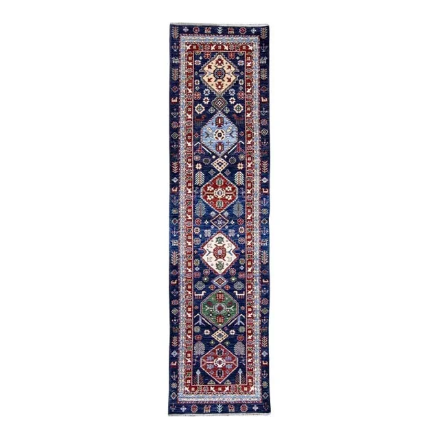 Oriental Hand Knotted Runner Rug 2’8″ x 10’1″