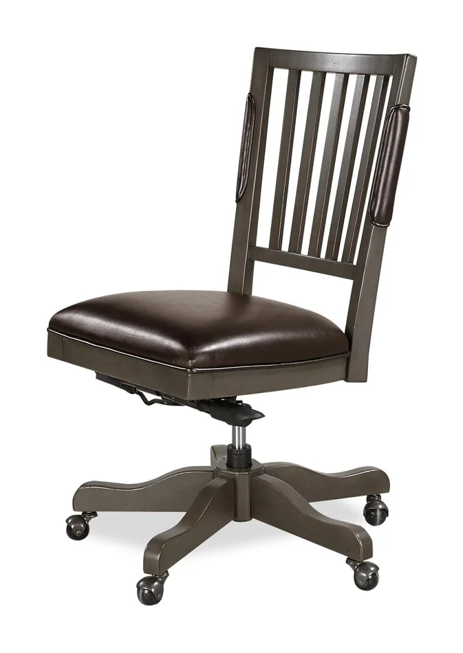Oxford Office Chair – Peppercorn I07-366-PEP by Aspen Home at Old Brick Furniture & Mattress Co. Outlet