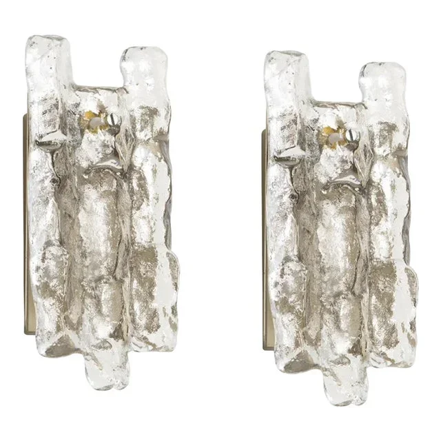 Pair of Kalmar Sconces Wall Lights, Austria, 1960s