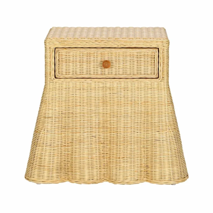 Pentra Natural Rattan Nightstand