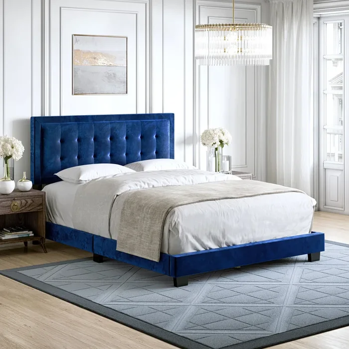 Pisa Upholstered Platform Bed