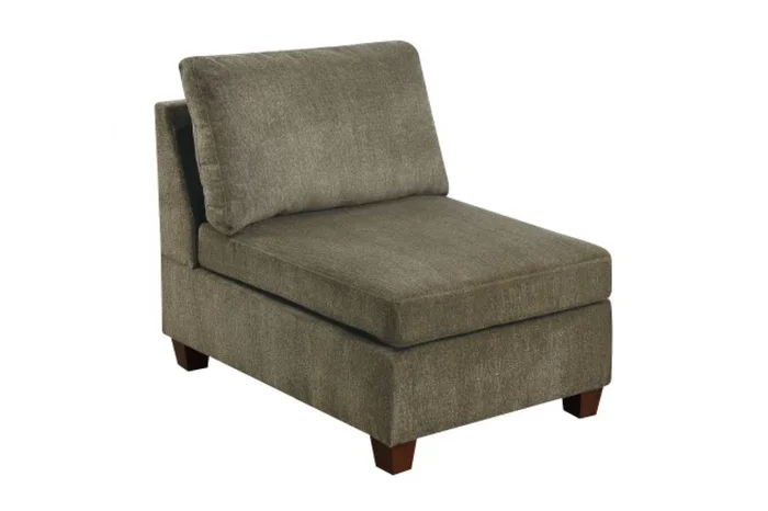 Poundex Armless Chair Model F6833