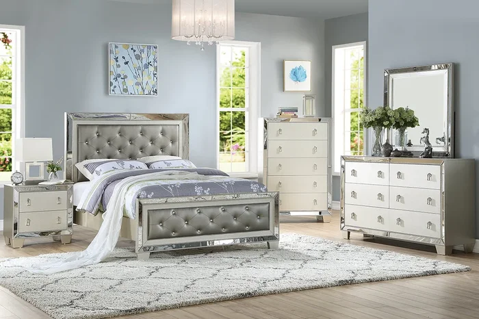 Poundex Queen Bed Model F9428Q
