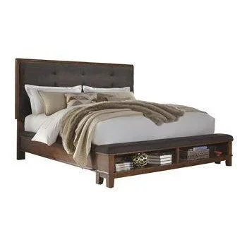 Ralene – Dark Brown – Queen Uph Panel Headboard