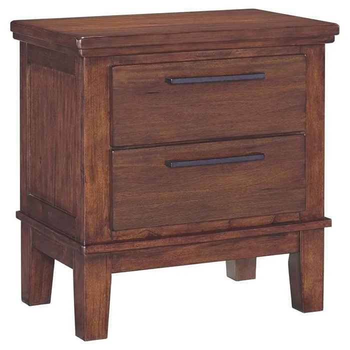 Ralene – Medium Brown – Two Drawer Night Stand